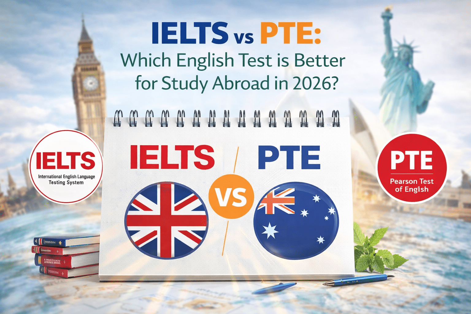 Achieve Your IELTS & PTE With Expert Online Classes | IELTS vs PTE: Which English Test is Better for Study Abroad in 2026? Achieve Your IELTS & PTE With Expert Online Classes | IELTS vs PTE: Which English Test is Better for Study Abroad in 2026?
