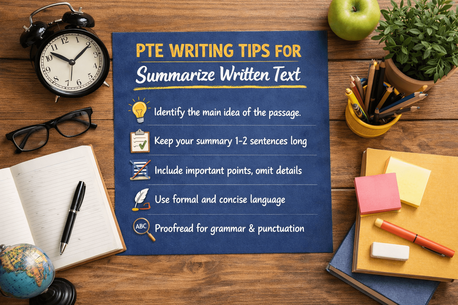 Achieve Your IELTS & PTE With Expert Online Classes | PTE Writing Tips for Summarize Written Text  