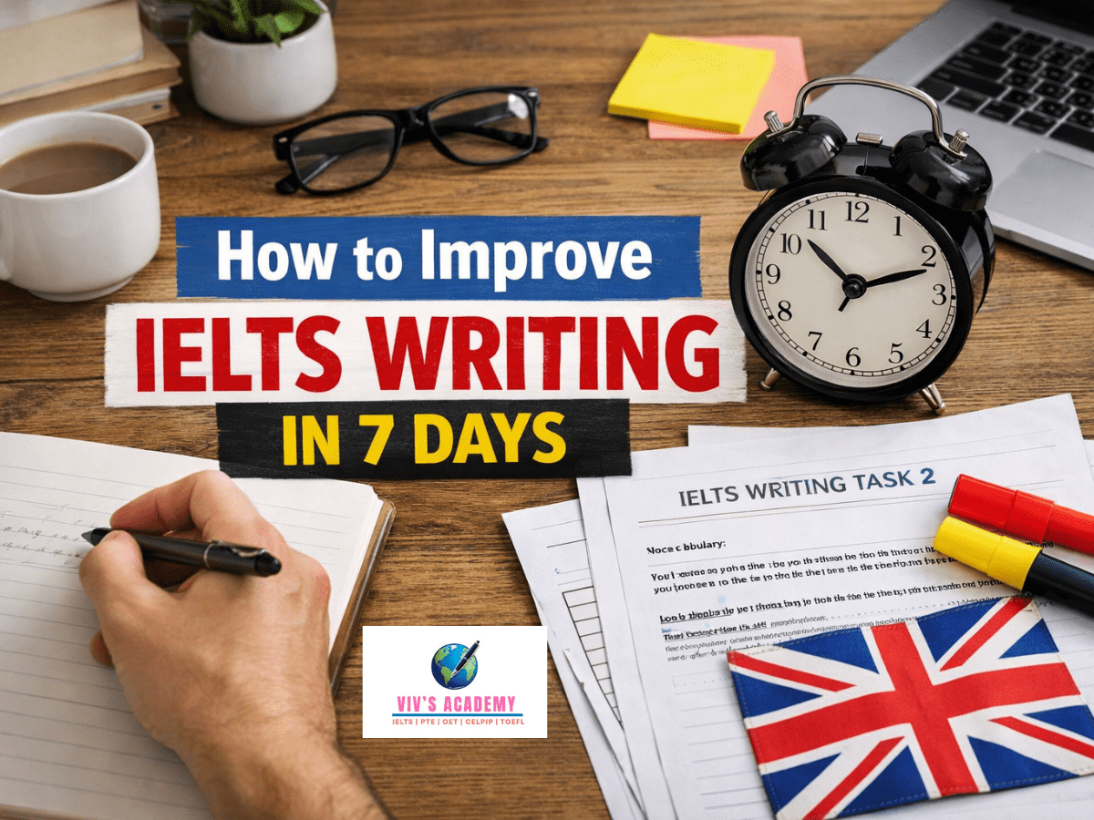 How to Improve IELTS Writing in 7 Days