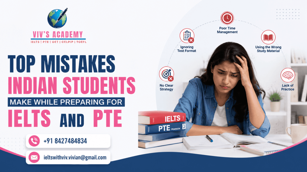 Achieve Your IELTS & PTE With Expert Online Classes | Top IELTS & PTE Mistakes Indian Students Should Avoid