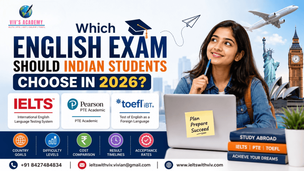 Achieve Your IELTS & PTE With Expert Online Classes | Best English Test for Indian Students in 2026