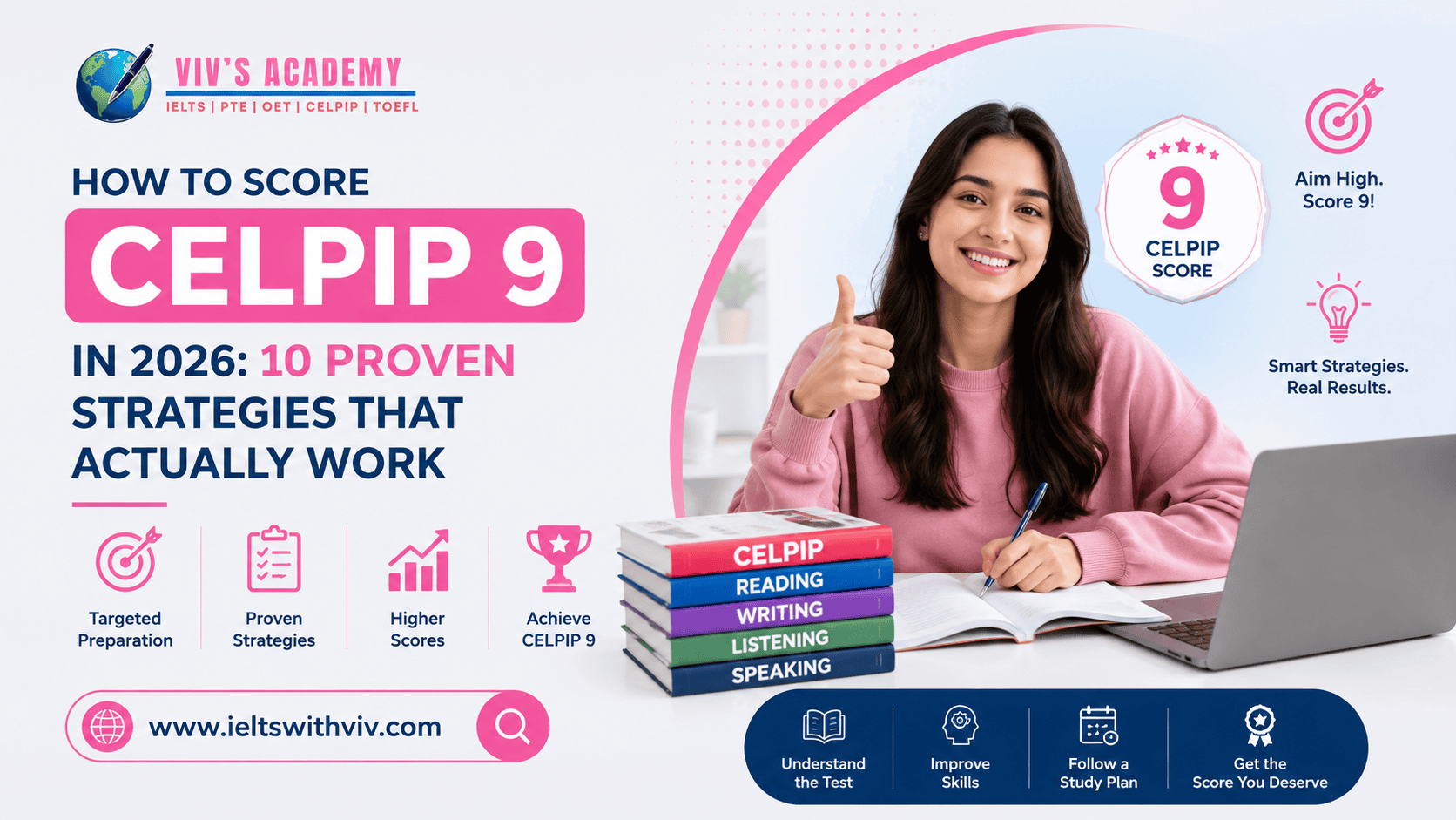 Achieve Your IELTS & PTE With Expert Online Classes | How to Score CELPIP 9 in 2026: 10 Proven Strategies That Actually Work