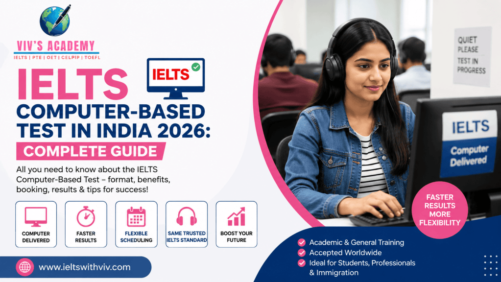 IELTS Computer-Based Test in India 2026