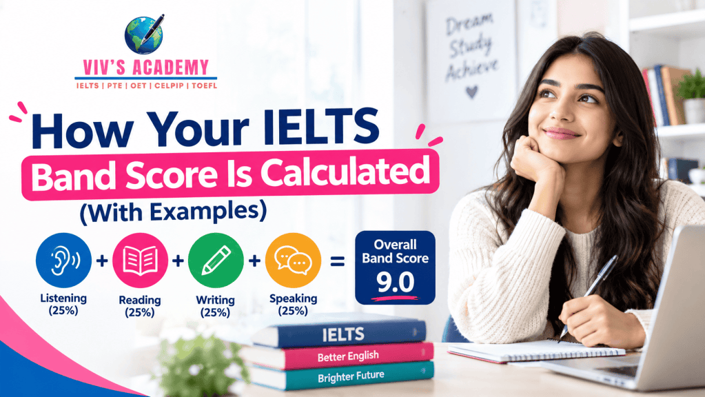 Achieve Your IELTS & PTE With Expert Online Classes | How Your IELTS Band Score Is Calculated (With Examples)